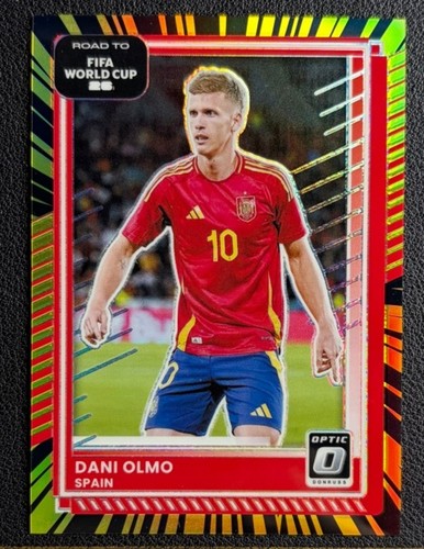 Dani Olmo 2025-26 Panini Donruss Road to FIFA World Cup Optic Electricity /75
