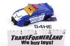 Barricade  100% Complete Bravo 5 Inchs Authentics Transformers