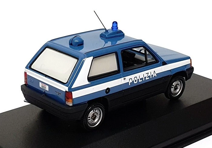 Fiat Panda Polizia 1980 Minichamps масштаб 1:43 400 121490 - синий - Изображение 2 из 4