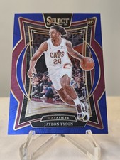 2024 25 Panini Select Jaylon Tyson Concourse Level Rookie Card # 77