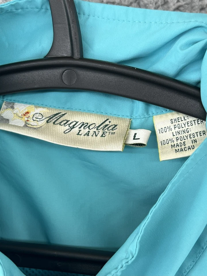 Magnolia Lane Tech Vest Masters Tech 1/4 Zip Vest Light Blue Women Large - Image 3 of 4