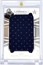 2025 Flawless #60 DeMarcus Lawrence 21/25 Down & Dirty GAME USED WORN PATCH