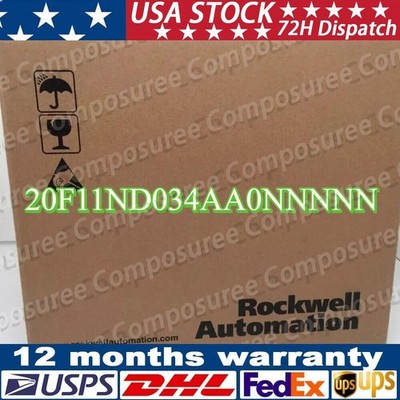 Allen-Bradley 20F11ND034AA0NNNNN AC Drive PowerFlex 753 480V  US Free Tax