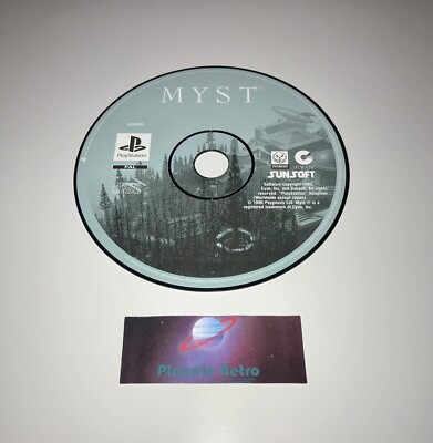 Myst Sur PlayStation 1 – Version Française – Loose – état Correct