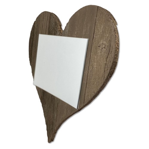 Rustico Casale 12" Cuore in Legno con Portafoto Acrilico Trasparente 5" x 7" - Foto 15 di 24