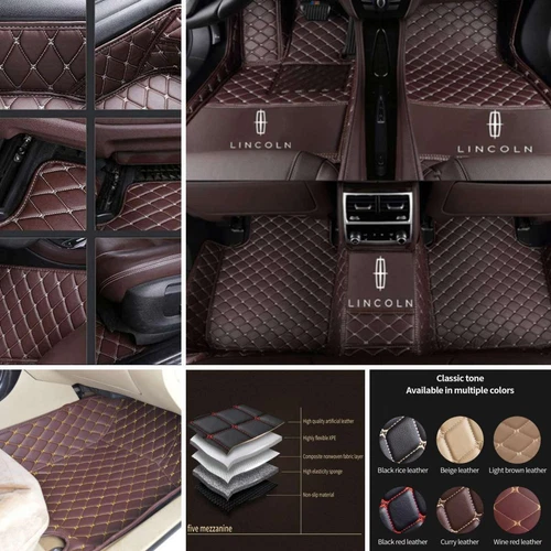 For Lincoln Town Car 1998-2011 Custom Carpets All Weather Car Floor Mats Auto - Imagen 31 de 36