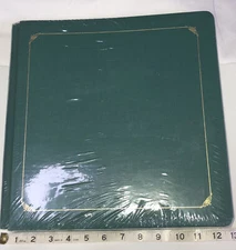 Creative Memories Hunter Sage Green Album 12x12 with Pages Old Style New