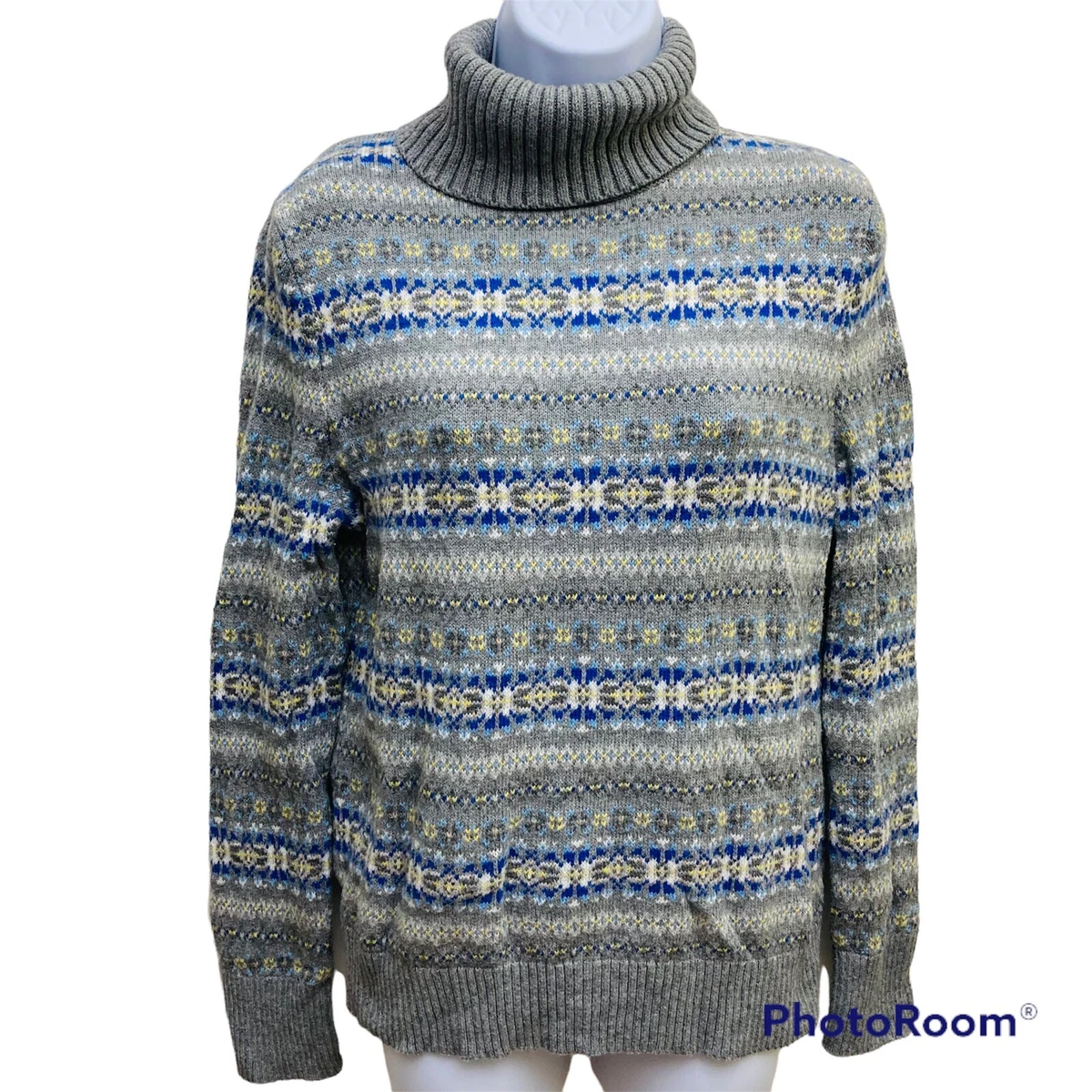 Lands end top turtleneck sweater