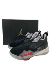 Nike Jordan Zoom 92 Shoes, Men's Sneakers CK9183-001, Black/University Red/White