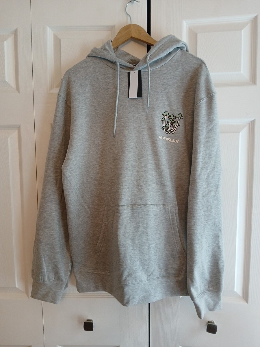 Sweat à Capuche Airwalk Homme – Bleu, Taille M – Neuf Sans étiquette