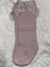 Baby Girls Socks Toddler Bow Cotton Newborn Infant Size M/1-3 Years