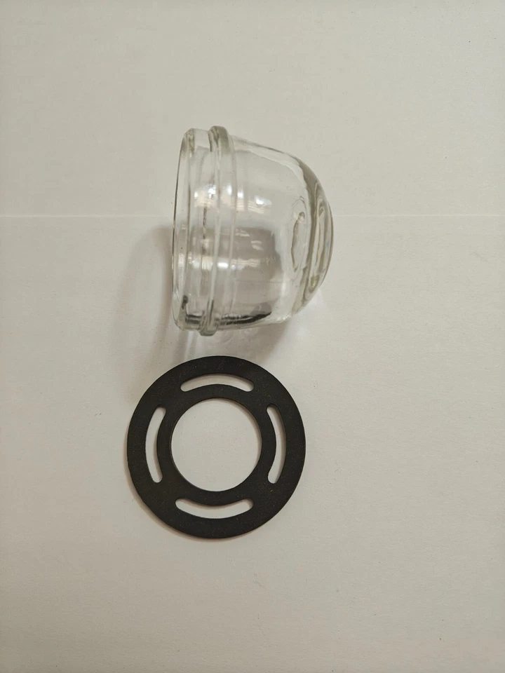 Plymouth Dodge Desoto Chrysler Newport 1959 filtro de combustible cuenco de vidrio 1879294 nuevo en stock Foto 4 de 4