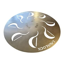 FireDial Baffle Plate Heat Management System for Charcoal BBQ - for 22in WSM