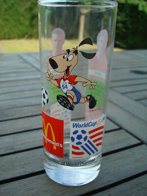 long drink glas world cup usa 1994 mc do / coca belgique team (1)