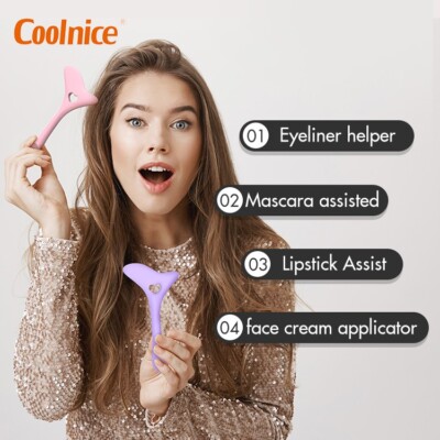 Silicone Eyeliner Aid Tool Elastic Multi Angle Soft Supplies Stencils
