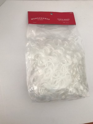 Brand New Sealed Santa hair Beard two piece set One size Christmas Party Wig