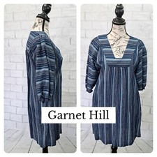 SALE. Sz Sm Garnet Hill $119 organic cotton dress