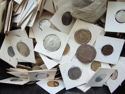 WORLD COINS GREAT LOTS - 50 COINS - FROM 1800s to 2000 - MIX COUNTRY LOTS 🗺️ - Picture 6 of 9