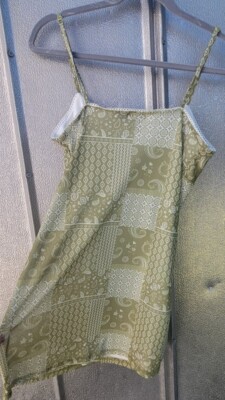 Justify Green Bandana Lined Sleeveless Mini Dress Size M | eBay Justify Green Bandana Lined Sleeveless Mini Dress Size M | eBay