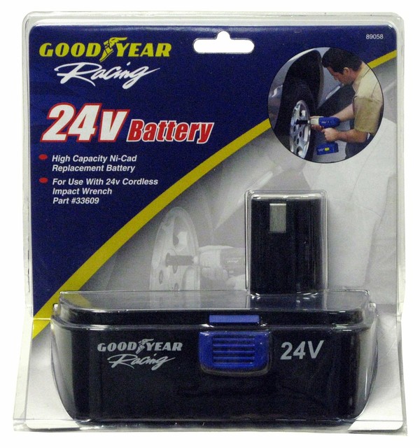 Goodyear Impact Wrench 24V Battery 89058 eBay