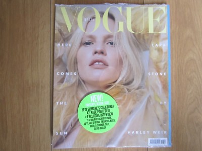 Vogue Italia Magazine August 2017 Lara Stone By Harley Weir