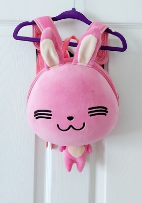 Supercute Mini Hardshell Rabbit Backpack for kids. One Size.