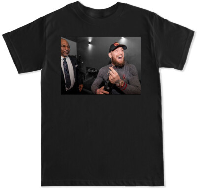 MCTYSON MMA BOXING SMOKE FUNNY MCGREGOR TYSON MEME HIP HOP APPAREL MENS T SHIRT