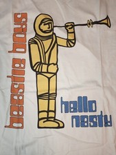 NEW BEASTIE BOYS HELLO NASTY SHIRT W TAGS..SIZE LARGE..20.5 PITS