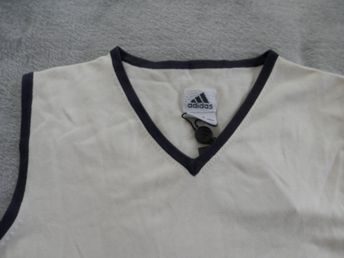 Adidas Vintage SIN MANGAS CUELLO EN V SEDA Camisa Vestido Chaleco Tenis Golf Para Mujer talla Lrg - Imagen 4 de 9