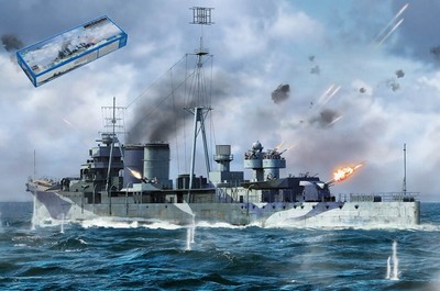 Trumpeter NAVE HMS COLOMBO KIT 1:700