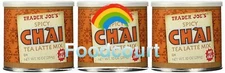 3 Packs Trader Joe's Spicy Chai Tea Latte Mix 10 OZ Each Pack