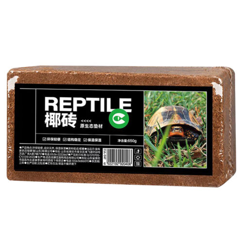 Natural Reptile Fiber Coconut Substrate Bricks for Terrariums Soil and Beddings