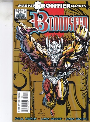 MARVEL FRONTIER COMICS BLUTSAMEN #1 OKT 1993 SCHNELLER VERSAND AM SELBEN TAG