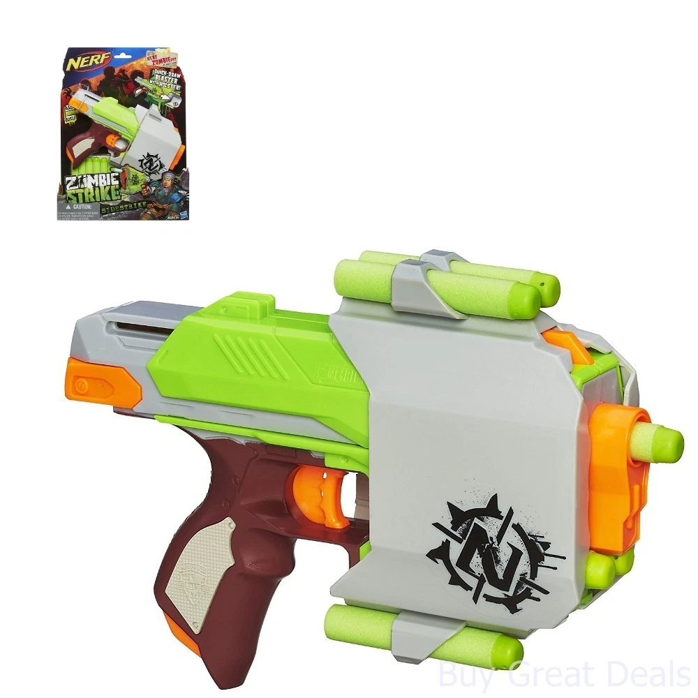 Hasbro zombie strike store sidestrike blaster a6557