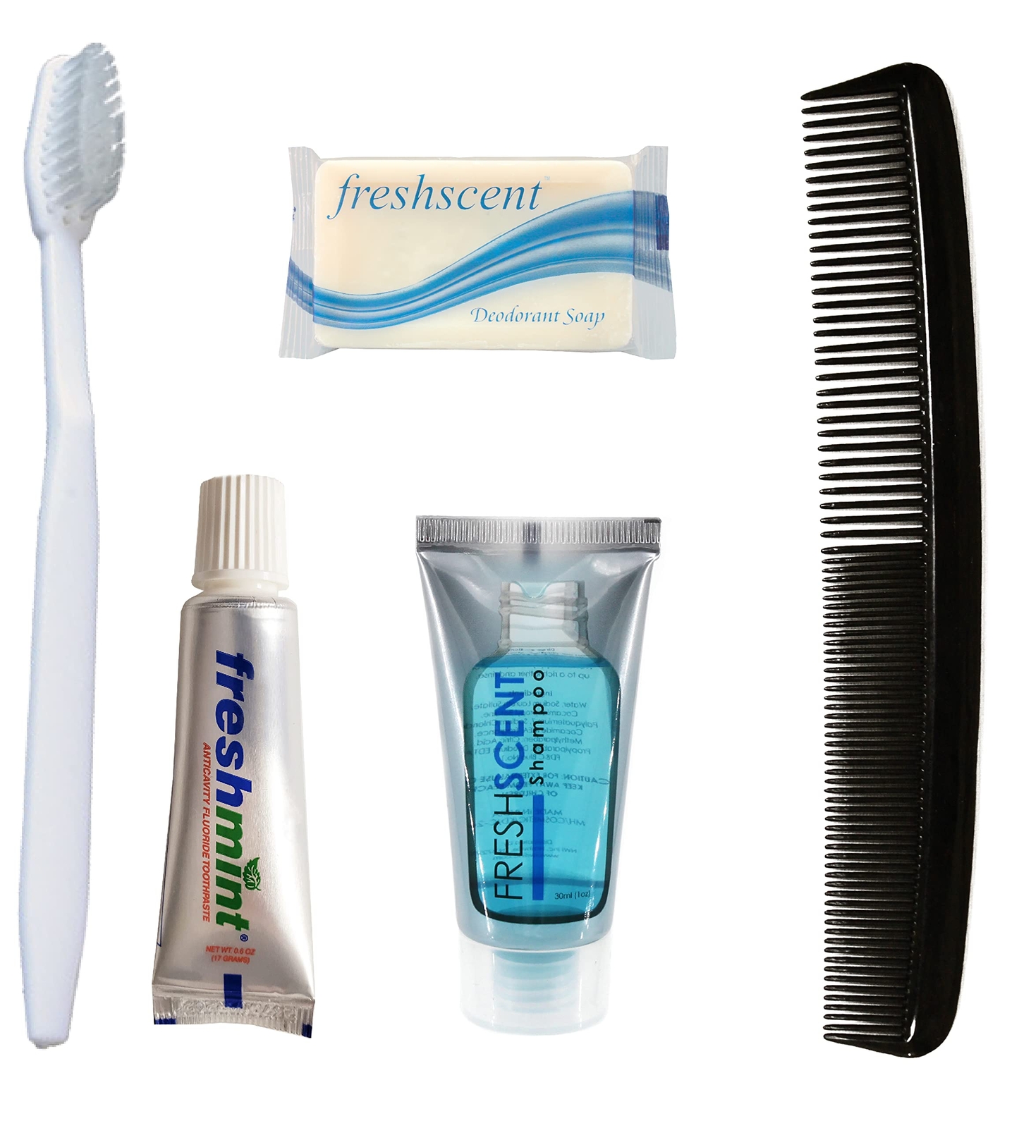 24 Kits -Personal Care Basic Homeless Care Hygiene Travel and Charity Kit wit...