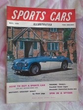 Sports Cars Illustrated May 1958 Vauxhall Victor Super, Austin A35
