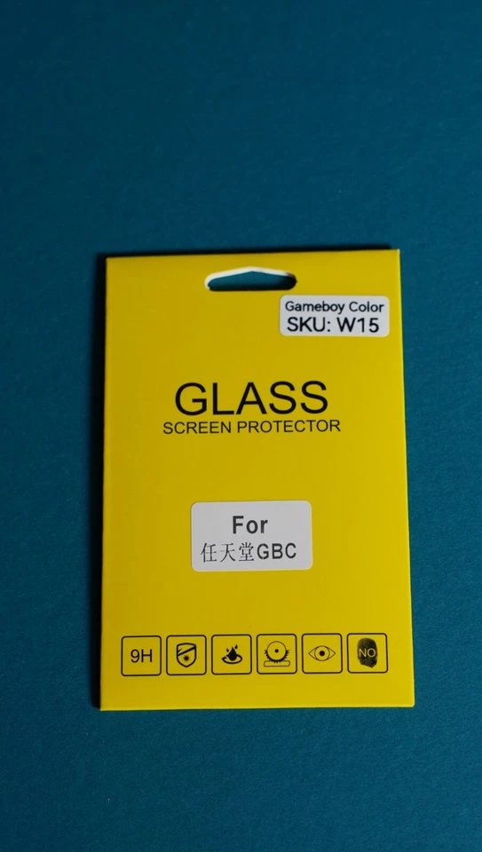 Tempered Glass Screen Protector for Nintendo Game Boy Color GBC - USA SELLER - Image 4 of 4
