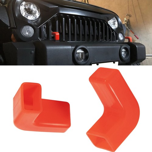 Factory Bumper Red Tow Hook Cover for 20072022 Jeep Wrangler JK JL