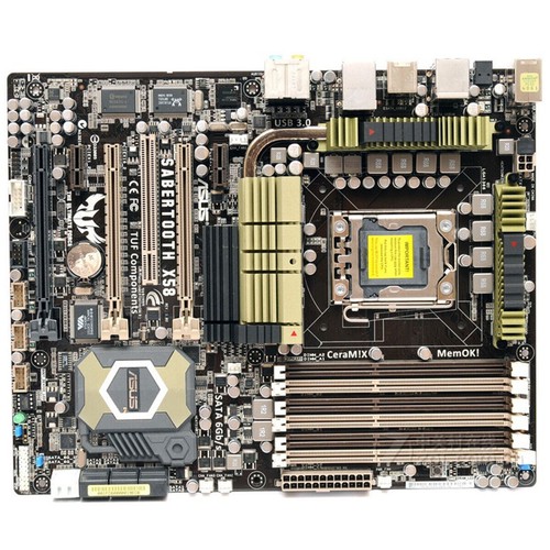ASUS Saber Tooth X58 Motherboard USB 3.0 M.2 Intel X58 LGA 1366 ATX 6*DDR3 RAM - Picture 3 of 11