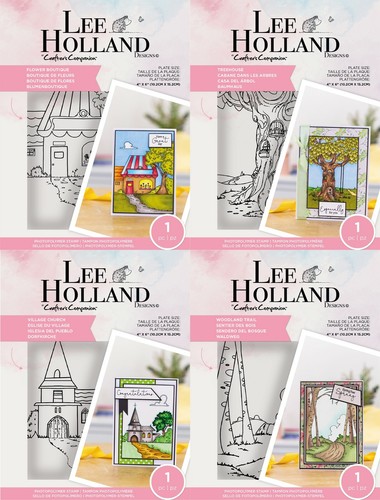 Crafter's Companion Lee Holland - Linda colección de estampillas de escena - Imagen 46 de 48