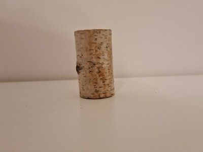Birkenstamm H: 10 cm, Ø 4 - 6 cm | Deko | naturbelassen  Birkenast, Bastelholz