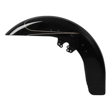 Front Fender Fit For Harley Touring Street Glide 2014-2023 Black Quartz