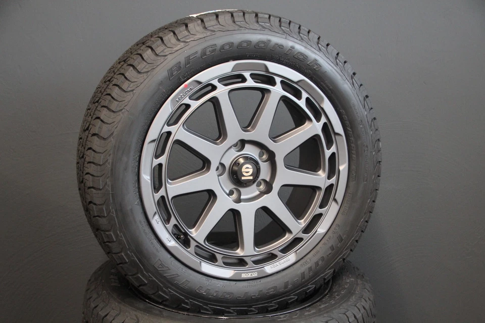 VW Bus T5 T6 T6.1 Satz Räder Alufelgen Sparco Gravel BF Goodrich Off Road Reifen - Bild 2 von 4