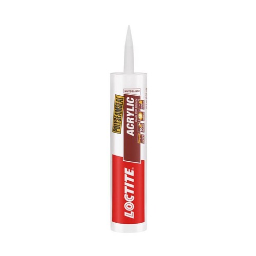 Loctite Polyseamseal White Acrylic/Silicone Caulk Sealant 10 oz
