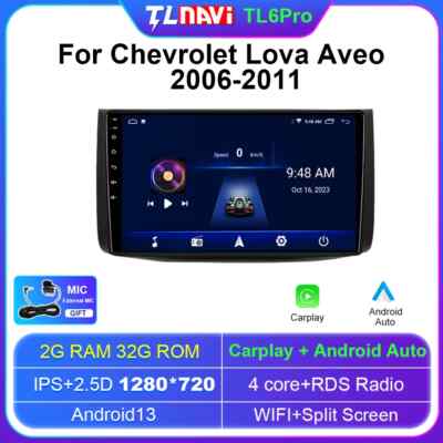 For Chevrolet Lova Captiva Gentra Aveo Carplay Multimedia Player Navigation GPS