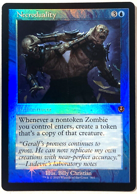 MTG Necroduality RETRO FRAME FOIL Innistrad Remastered 365 NM | eBay