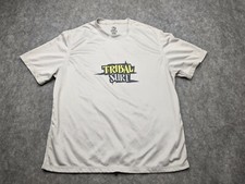 Sunspecs Tribal Surf Shirt Mens Medium Short Sleeve Gray Rash Guard