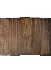 5 Pcs East Indian Rosewood Guitar Bridge Blanks 7.75x1.25x7/16 -Free US Shipping