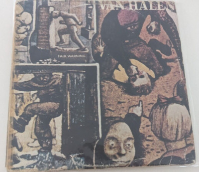 VAN HALEN Fair Warning  RARE ISRAELI   LP