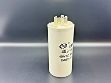 Capacitor CBB60 450VAC40uf MFD HVAC Appliance Spade Run/Start